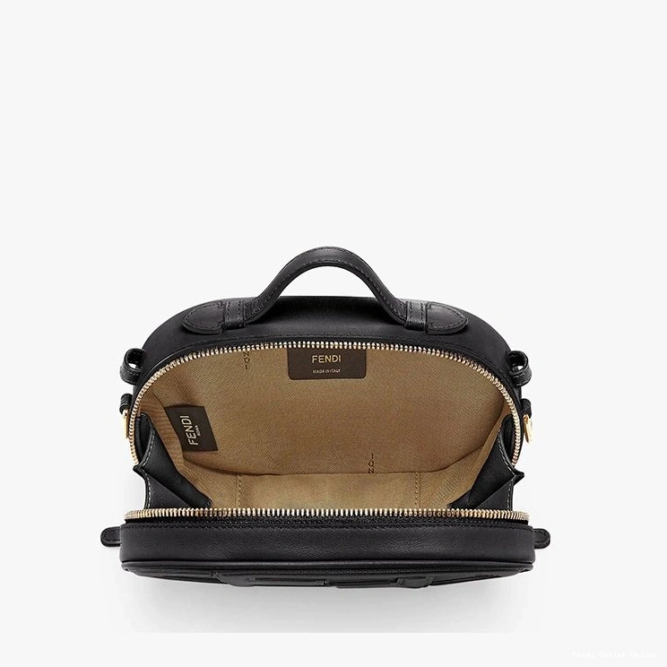 Affordable O'Lock Calf Camera Black Fendi In Leather Mini Case 0710